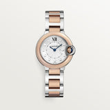 Cartier Ballon Bleu De Cartier Diamonds Silver Dial Two Tone Steel Strap Watch for Women - W3BB0026 Authentic Buy Shop Now