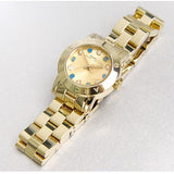 Marc Jacobs Amy Dexter Gold Dial Gold Steel Strap Watch for Women - MBM3218 Authentic Buy Shop Now