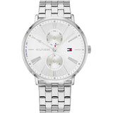 Tommy Hilfiger Jenna Quartz White Dial Silver Steel Strap Watch for Women - 1782068 Authentic Buy Shop Now