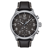 Tissot Chrono XL Vintage Quartz Black Dial Black Leather Strap Watch For Men - T116.617.16.062.00 Authentic Buy Shop Now