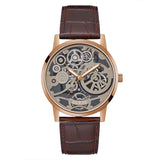 Guess Gadget Brown Dial Brown Leather Strap Watch for Men - GW0570G2 Authentic Buy Shop Now