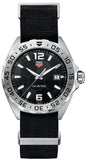 Tag Heuer Formula 1 Quartz Black Dial Black NATO Strap Watch for Men - WAZ1015.FC8198 Authentic Buy Shop Now