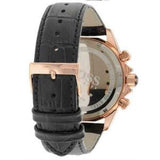 Hugo Boss Ikon Black Dial Black Leather Strap Watch for Men - 1513179 Authentic Buy Shop Now