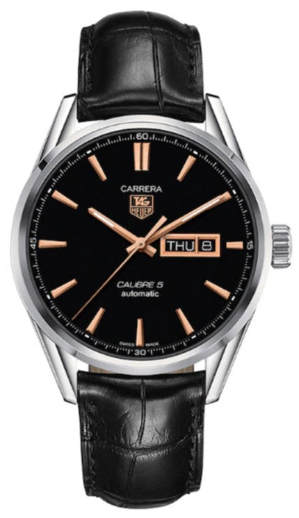 Tag Heuer Carrera Black Dial Watch for Men - WAR201C.FC6266 Authentic Buy Shop Now