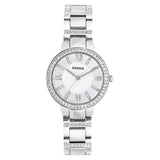 Fossil Virginia Silver Dial Silver Steel Strap Watch for Women - ES3282 Authentic Buy Shop Now