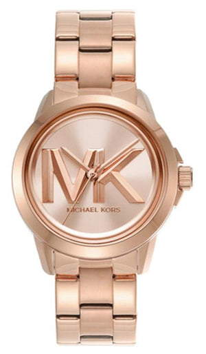 Michael Kors Brynn Analog Rose Gold Dial Rose Gold Steel Strap Watch For Women - MK7318 Authentic Buy Shop Now