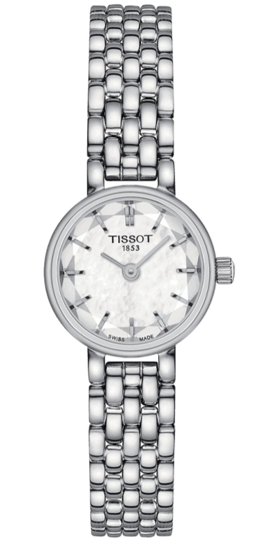 Tissot T Lovely Mother of Pearl Dial Silver Steel Strap Watch for Women - T140.009.11.111.00 Authentic Buy Shop Now