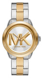 Michael Kors Analog Silver Dial Two Tone Steel Strap Watch For Women - MK7319 Authentic Buy Shop Now