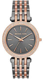 Michael Kors Darci Analog Quartz Grey Dial Two Tone Steel Strap Watch For Women - MK3584 Authentic Buy Shop Now