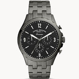 Fossil Forrester Chronograph Black Dial Grey Steel Strap Watch for Men - FS5606 Authentic Buy Shop Now