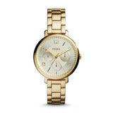 Fossil Jacqueline Rose Gold Dial Rose Gold Steel Strap Watch for Women - ES3667 Authentic Buy Shop Now