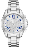 Michael Kors Bradshaw Quartz Silver Dial Silver Steel Strap Watch For Women - MK6320 Authentic Buy Shop Now