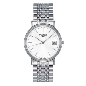 Tissot T Classic Desire Silver Dial Silver Mesh Bracelet Watch for Men - T52.1.481.31 Authentic Buy Shop Now