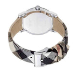 Burberry The City Nova Silver Dial Brown Leather Strap Watch for Women - BU9212 Authentic Buy Shop Now