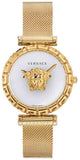 Versace Palazzo Empire Greca White Dial Gold Mesh Bracelet Watch for Women - VEDV00619 Authentic Buy Shop Now