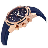 Guess Analog Quartz Blue Dial Blue Rubber Strap Watch For Women - W0562L3 Authentic Buy Shop Now