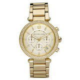 Michael Kors Parker Gold Dial Gold Steel Strap Watch for Women - MK5354 Authentic Buy Shop Now
