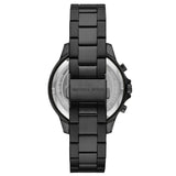 Michael Kors Grayson Chronograph Black Dial Black Steel Strap Watch For Men - MK9109 Authentic Buy Shop Now