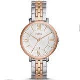 Fossil Jacqueline White Dial Two Tone Steel Strap Watch for Women - ES3844 Authentic Buy Shop Now
