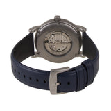 Emporio Armani Luigi Chronograph Blue Dial Black Leather Strap Watch For Men - AR60011 Authentic Buy Shop Now
