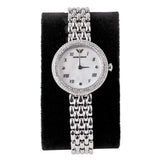 Emporio Armani Rosa Quartz White Dial Silver Steel Strap Watch For Women - AR11354 Authentic Buy Shop Now