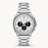 Michael Kors Sullivan Quartz White Dial Silver Steel Strap Watch For Men - MK8968 Authentic Buy Shop Now