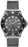 Michael Kors Everest Quartz Grey Dial Grey Mesh Bracelet Watch For Men - MK9093 Authentic Buy Shop Now