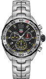 Tag Heuer Formula 1 Senna Limited Edition Chronograph Black Dial Silver Steel Strap Watch for Men - CAZ1013.BA0883 Authentic Buy Shop Now