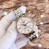 Tissot Chemin Des Tourelles Powermatic 80 Lady Mother of Pearl White Dial Two Tone Steel Strap Watch For Women - T099.207.22.118.00 Authentic Buy Shop Now
