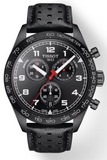 Tissot T Sport PRS 516 Chronograph Black Dial Black Leather Strap Watch for Men - T131.617.36.052.00 Authentic Buy Shop Now