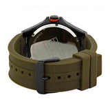 Tommy Hilfiger Drew Black Dial Green Rubber Strap Watch for Men - 1791065 Authentic Buy Shop Now