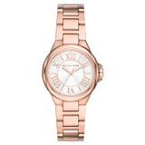 Michael Kors Camille Quartz White Dial Rose Gold Steel Strap Watch For Women - MK7256 Authentic Buy Shop Now