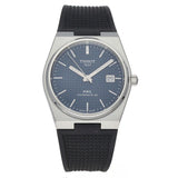 Tissot PRX Powermatic 80 Blue Dial Black Rubber Strap Watch for Men - T137.407.17.041.00 Authentic Buy Shop Now