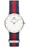 Daniel Wellington Classy Oxford White Dial Two Tone Nylon Strap Watch For Women - DW00100072 Authentic Buy Shop Now