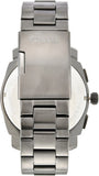 Fossil Machine Chronograph Brown Dial Grey Steel Strap Watch for Men - FS4931 Authentic Buy Shop Now