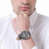 Fossil Townsman Multifunction Black Dial Black Leather Strap Watch for Men - FS5396 Authentic Buy Shop Now