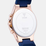 Guess Moonlight Diamonds White Dial Blue Rubber Strap Watch for Women - GW0257L3 Authentic Buy Shop Now