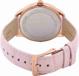 Michael Kors Sage Three-Hand Mother of Pearl Pink Dial Pink Leather Strap Watch for Women - MK4820 Authentic Buy Shop Now