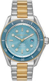 Michael Kors Maritime Three-Hand Blue Dial Two Tone Steel Strap Watch for Men - MK9169 Authentic Buy Shop Now