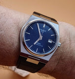 Tissot PRX Powermatic 80 Blue Dial Blue Leather Strap Watch for Men - T137.407.16.041.00 Authentic Buy Shop Now