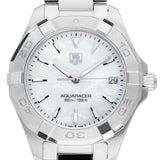 Tag Heuer Aquaracer White Mother of Pearl Dial Watch for Women - WBD1311.BA0740 Authentic Buy Shop Now