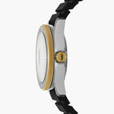 Michael Kors Maritime Analog Green Dial Black Silicone Strap Watch for Men - MK9158 Authentic Buy Shop Now
