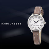 Marc Jacobs Betty White Dial Brown Leather Strap Watch for Women - MJ1480 Authentic Buy Shop Now