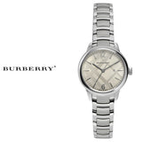 Burberry The Classic Silver Dial Silver Steel Strap Watch for Women - BU10108 Authentic Buy Shop Now