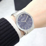 Salvatore Ferragamo Sapphire Blue Dial Silver Steel Strap Watch for Men - SFHP006-20 Authentic Buy Shop Now