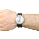 Calvin Klein City Silver Dial Black Steel Strap Watch for Men - K2G2G1CX Authentic Buy Shop Now