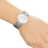 Guess Muse Quartz White Dial Silver Steel Strap Watch For Women - W1008l1 Authentic Buy Shop Now