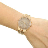 Hugo Boss Premiere Rose Gold Dial with DIamonds Rose Gold Steel Strap Watch for Women - 1502443 Authentic Buy Shop Now