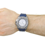 Tommy Hilfiger Windsurf White Dial Blue Rubber Strap Watch for Men - 1791113 Authentic Buy Shop Now
