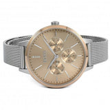 Hugo Boss Symphony Brown Dial Silver Mesh Bracelet Watch for Women - 1502423 Authentic Buy Shop Now